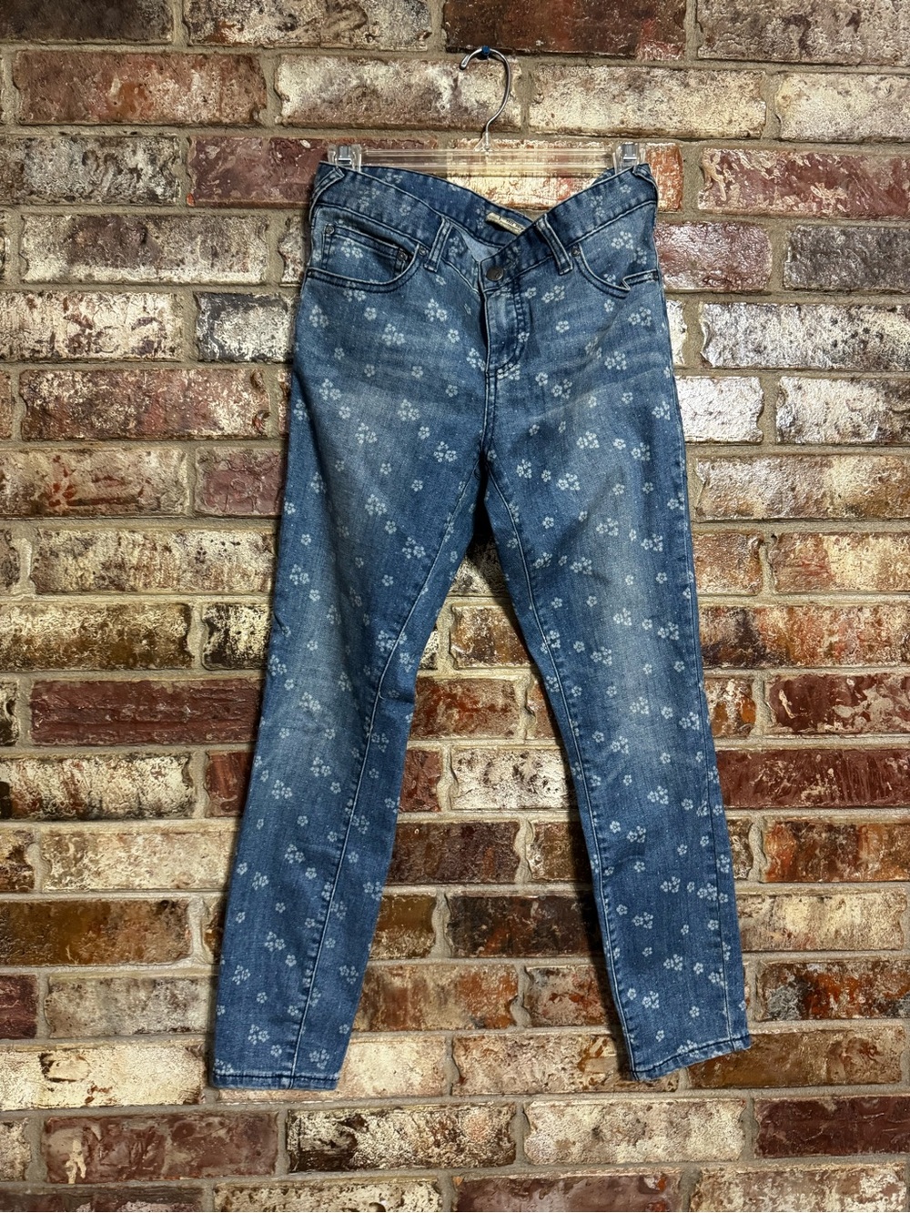 Free People Ditzy Floral Print Jeans